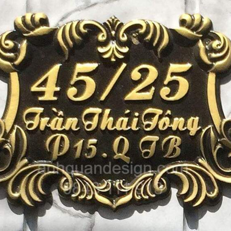 Biển Số Nhà Độc Đáo