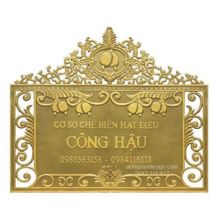 Mẫu Biển Số Nhà Đẹp Nhất