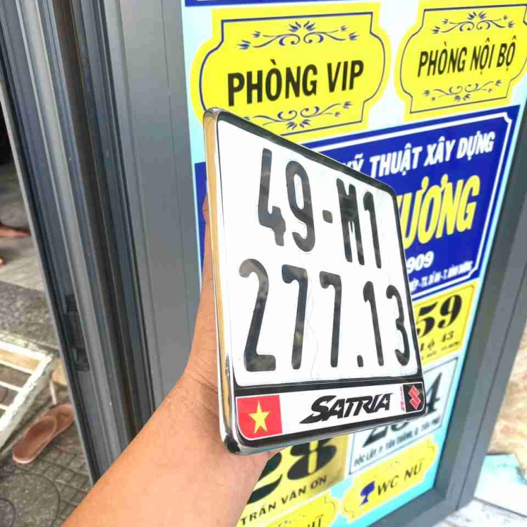 Bảng Giá Phục Hồi Biển Số Xe Máy