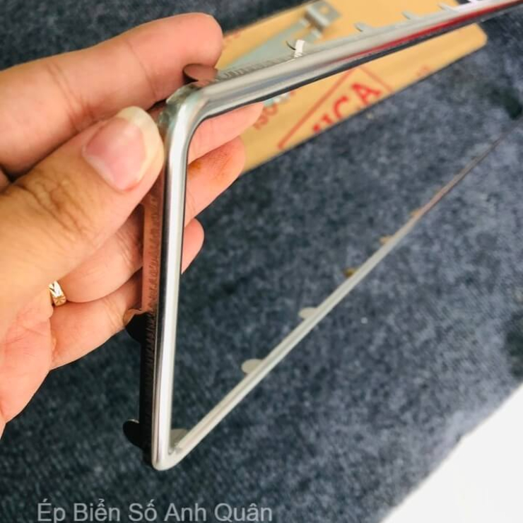 Khung Biển Số Ô Tô | Khung Inox Viền Rời Giả Gò Bọc Bảng Số
