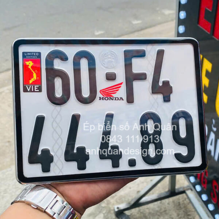 49+ Mẫu Ép Biển Số Xe Máy Honda Vision Đẹp, Giá Tốt