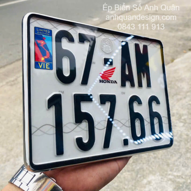 Top 10+ mẫu ép biển số xe Wave đẹp, chống nước 2026