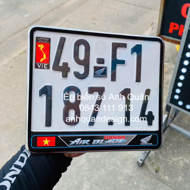 Top 86+ Mẫu Ép Biển Số Xe Máy Honda Đẹp Nhất Năm