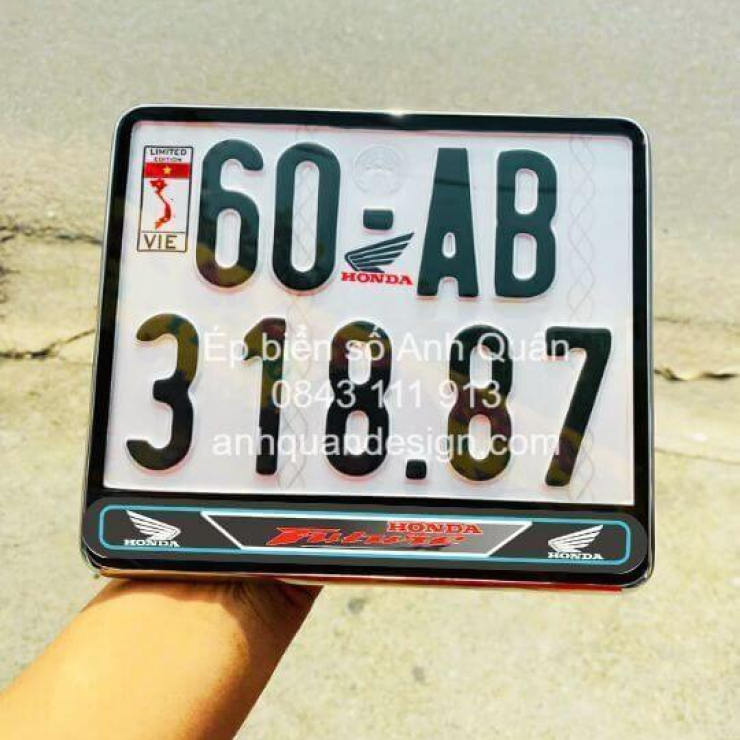 Top 26+ Mẫu Ép Biển Số Đẹp Cho Honda Future