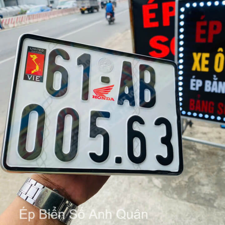 Top 10+ mẫu ép biển số xe Wave đẹp, chống nước 2026