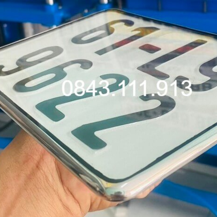 Ép Biển Số Xe Máy Chống Nước