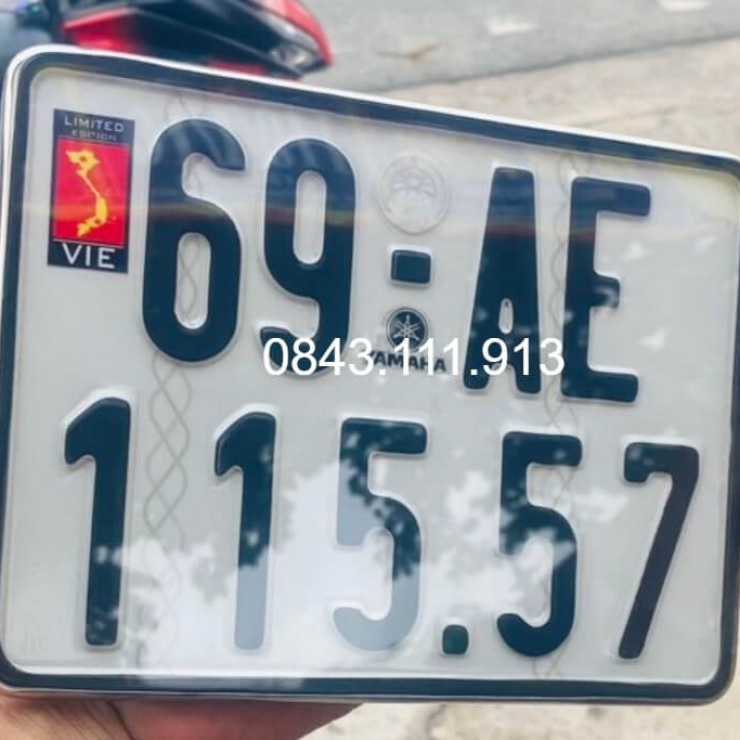 Ép Biển Xe Máy Tràn Viền Cao Cấp