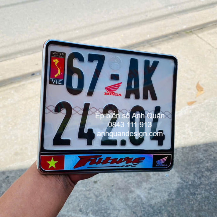 Top 86+ Mẫu Ép Biển Số Xe Máy Honda Đẹp Nhất Năm