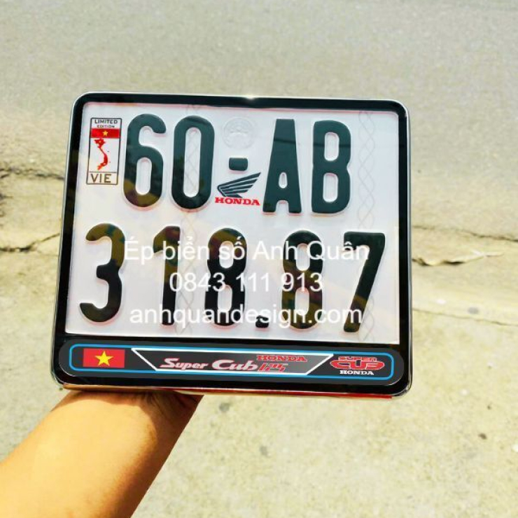Top 86+ Mẫu Ép Biển Số Xe Máy Honda Đẹp Nhất Năm