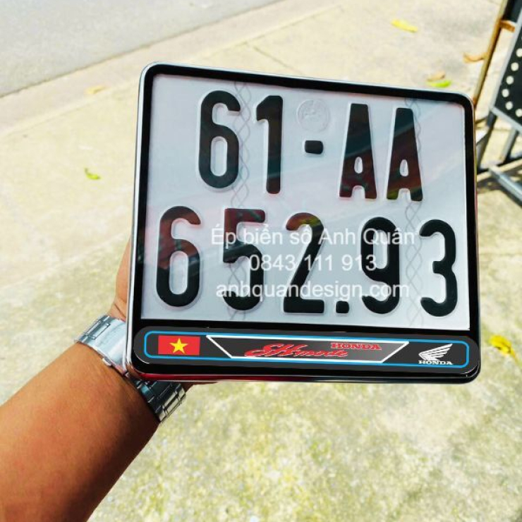 Top 86+ Mẫu Ép Biển Số Xe Máy Honda Đẹp Nhất Năm