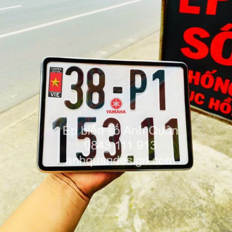Top 109+ Mẫu Ép Biển Số Xe Yamaha Đẳng Cấp - Giá Tốt Nhất
