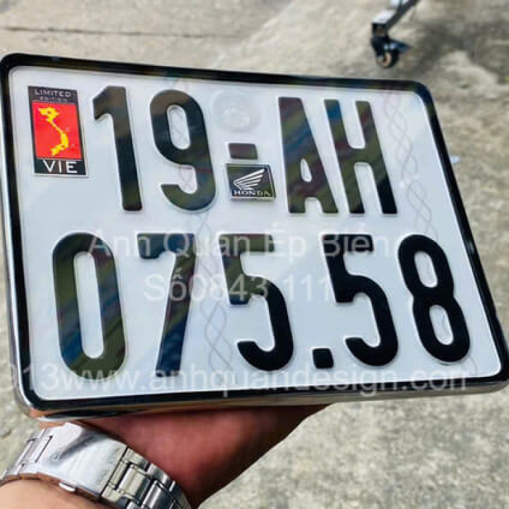 Top 86+ Mẫu Ép Biển Số Xe Máy Honda Đẹp Nhất Năm