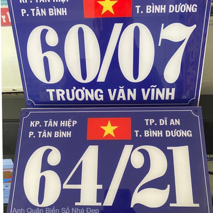 Làm Biển Số Nhà Mica Đẹp