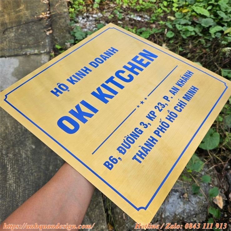 Biển hiệu quảng cáo hộ kinh doanh