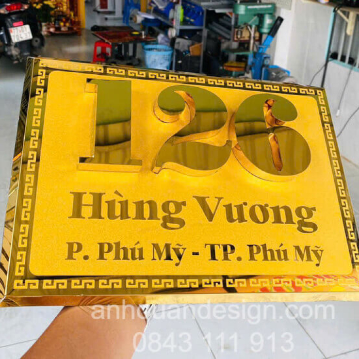 Làm Biển Số Nhà Tại Phú Giáo, Bình Dương