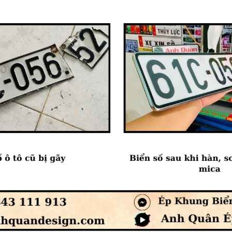 Giá Phục Hồi Biển Số Xe Ô Tô