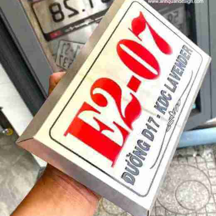Làm Biển Số Nhà ở Dầu Tiếng Bình Dương