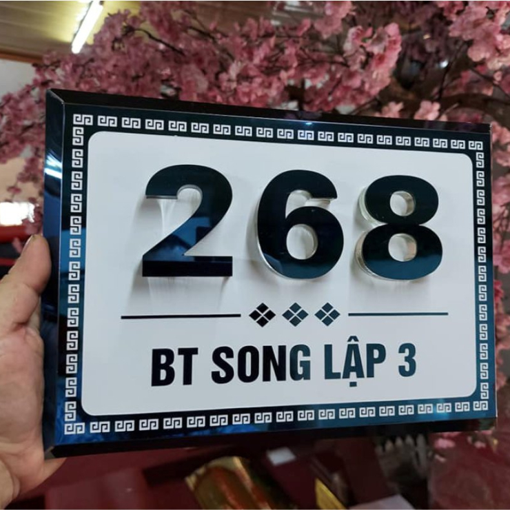 Làm Biển Số Nhà Đẹp Thuận An Bình Dương