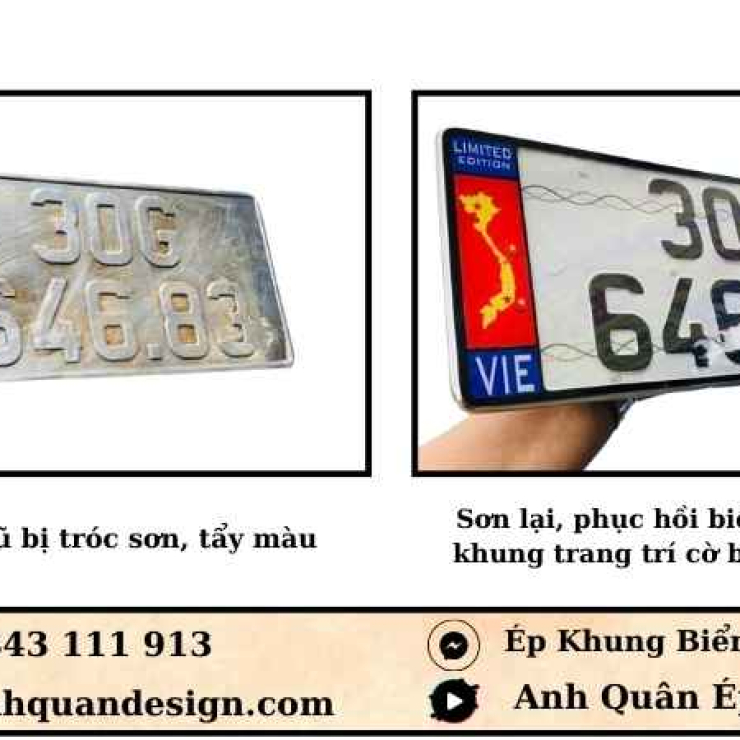 Giá Phục Hồi Biển Số Xe Ô Tô