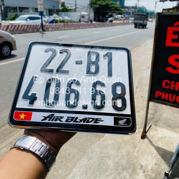 Tổng Hợp 68+ Kiểu Ép Biển Số Honda Airblade Đẹp Nhất Năm