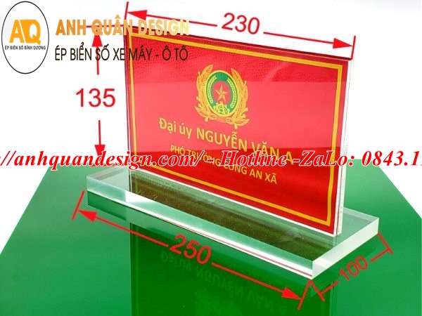 Biển Chức Danh Để Bàn