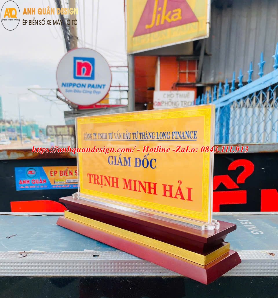 biển tên công ty