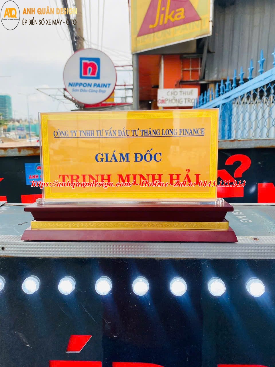 biển tên công ty
