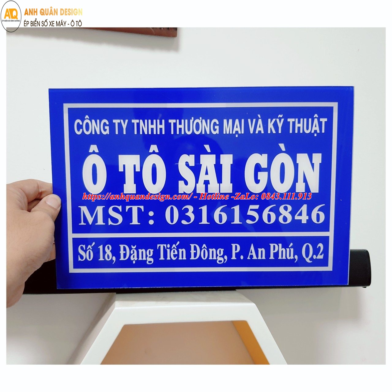 biển tên công ty