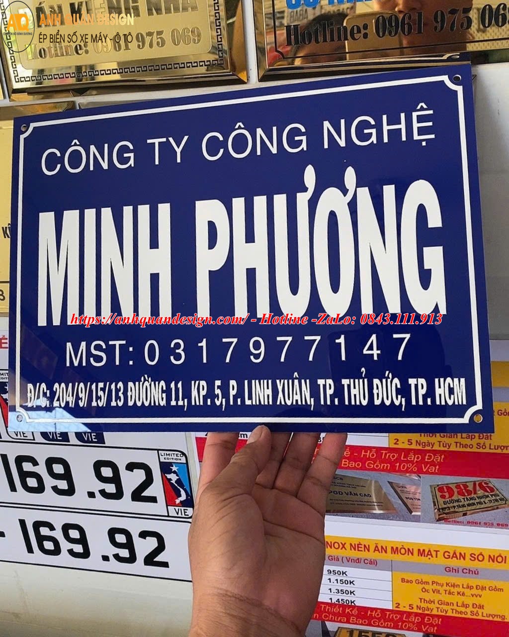 biểu hiệu công ty