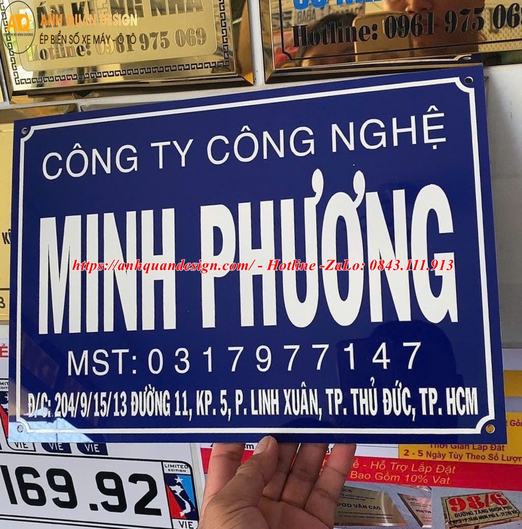 Bảng Tên Công Ty Mica