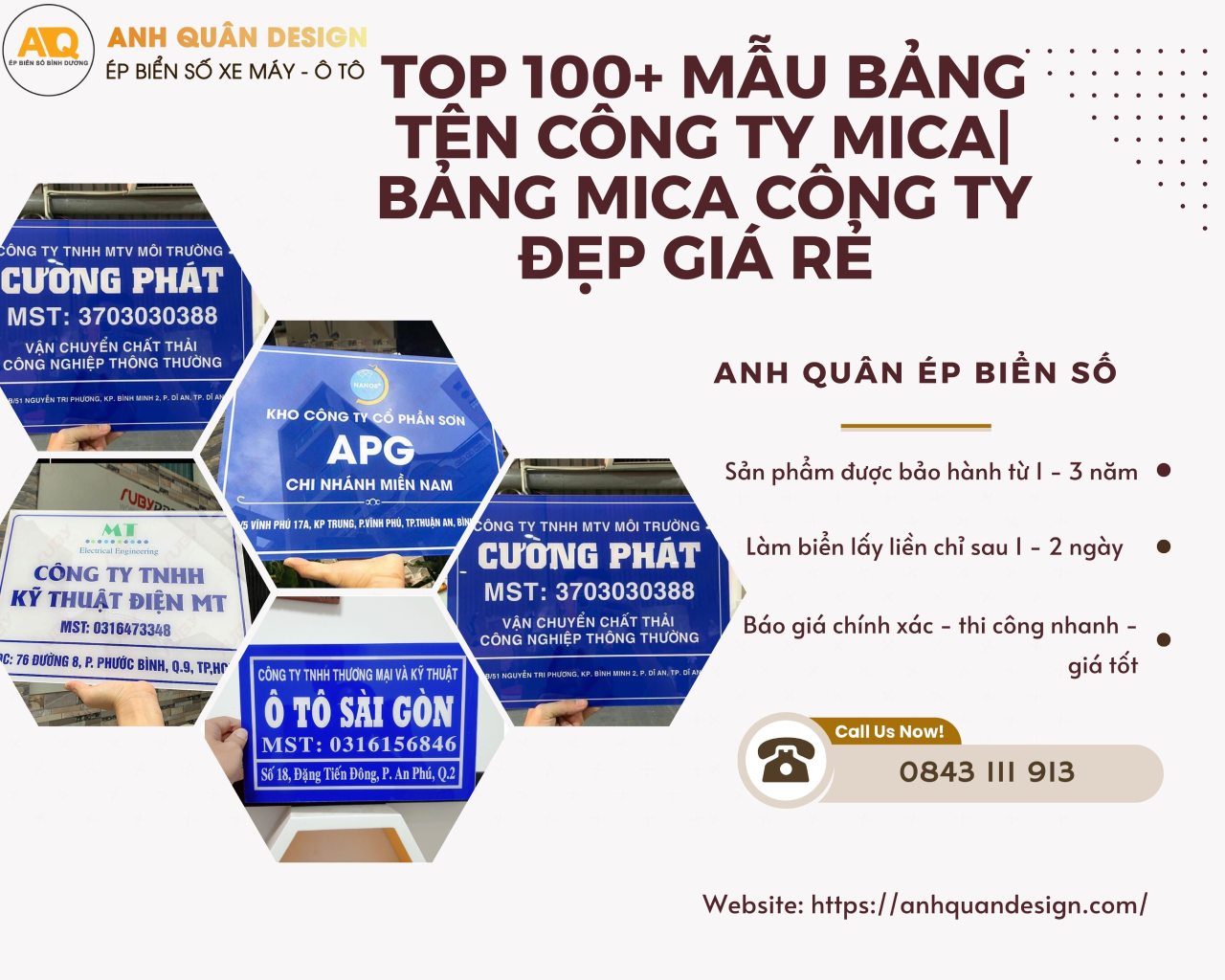 Top 100+ Mẫu Bảng Tên Công Ty Mica| Bảng Mica Công Ty Đẹp Giá Rẻ 