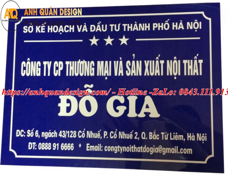 Bảng Tên Công Ty Mica