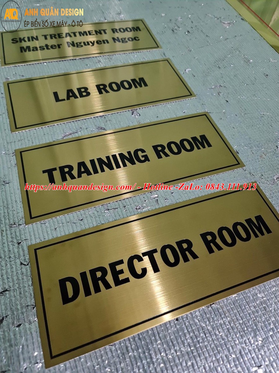 Bảng tên phòng ban công ty