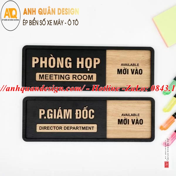 Bảng tên công ty gỗ 