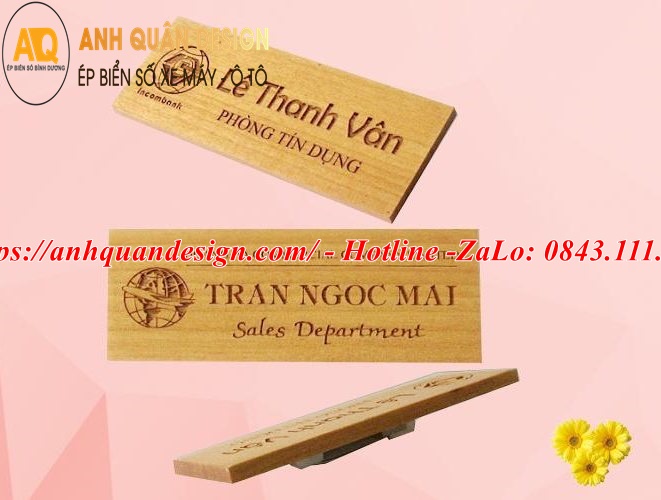 bảng tên công ty gỗ