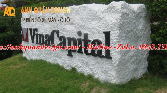 bảng tên công ty bằng đá