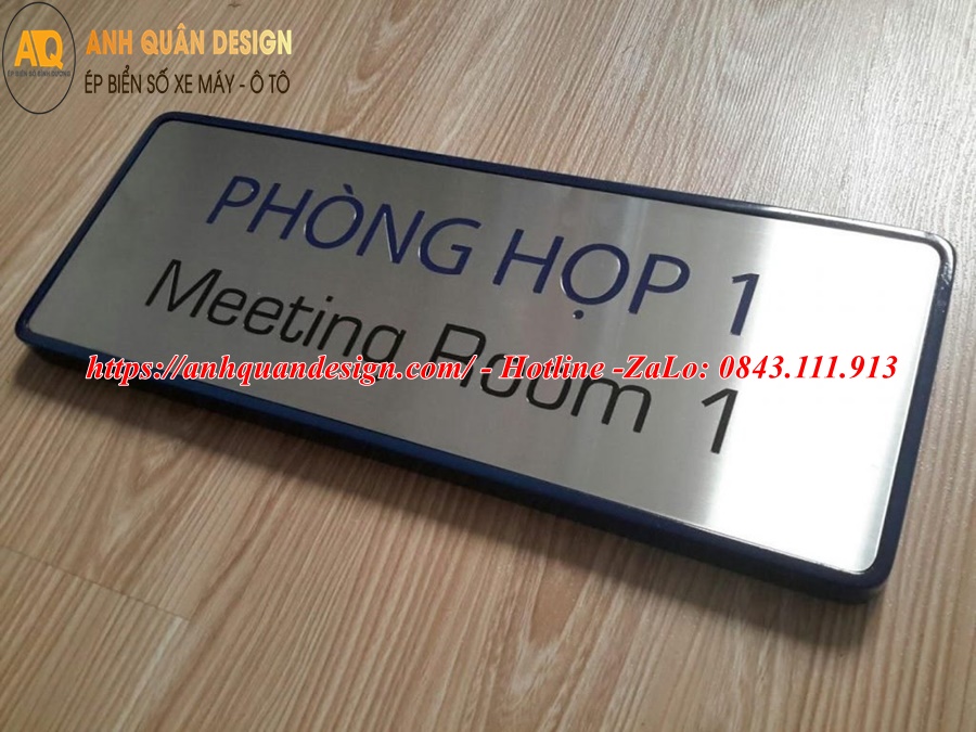  bảng tên phòng inox