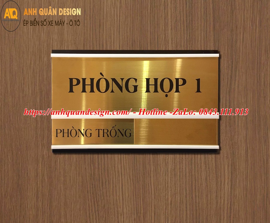  bảng tên phòng inox