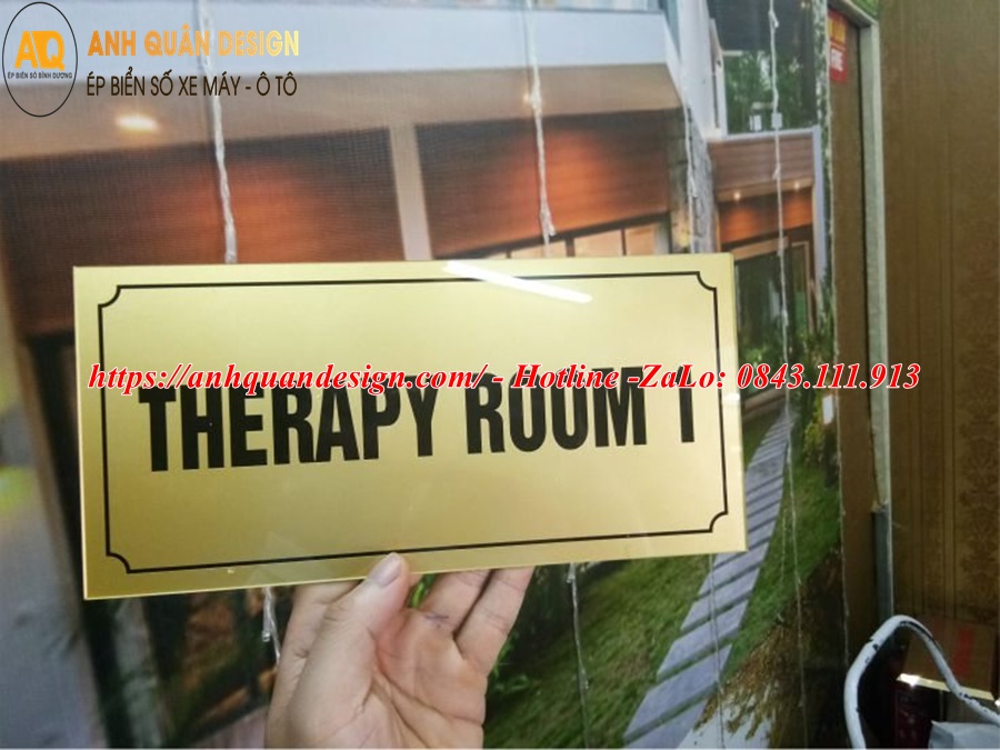 Mẫu bảng tên phòng làm việc đẹp