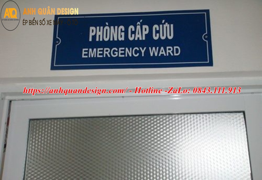 Biển chỉ dẫn trong bệnh viện