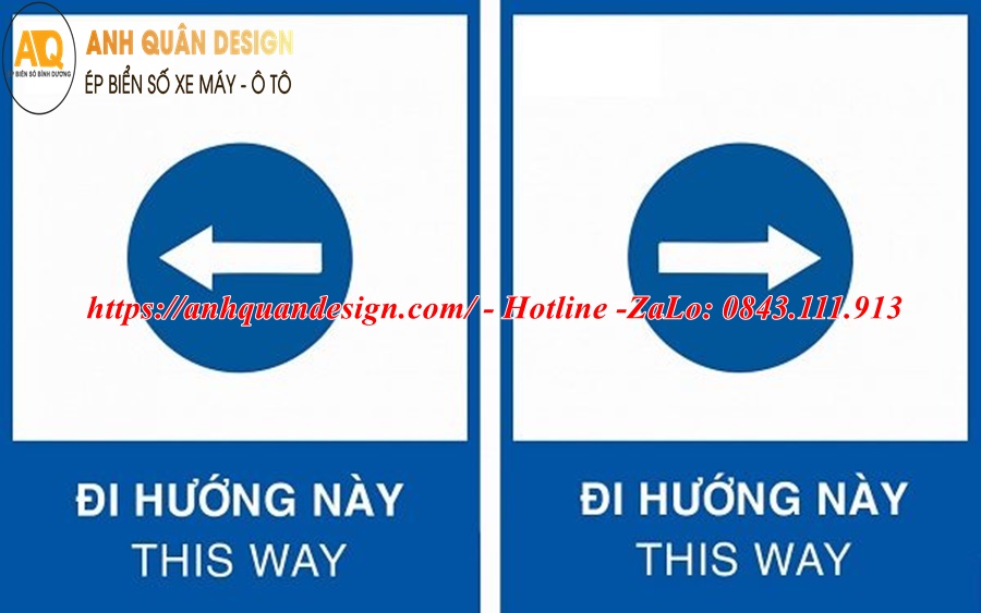 Bảng hướng dẫn lối đi