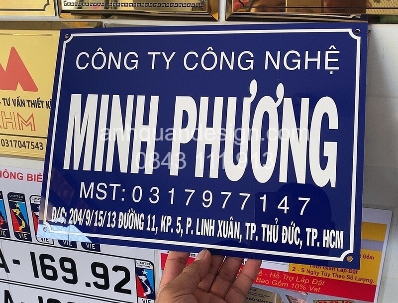 Gắn biển số nhà như thế nào cho đúng luật?