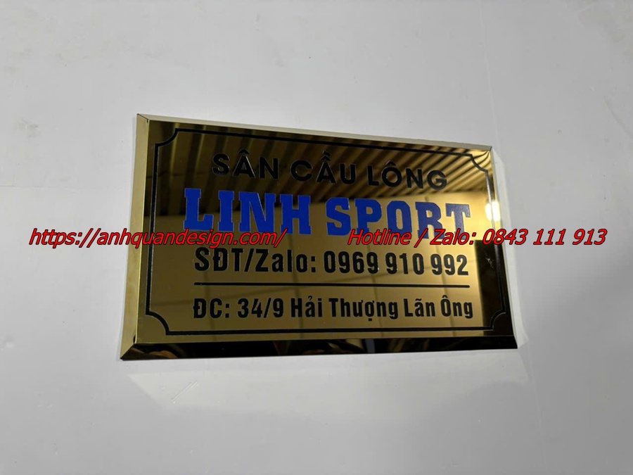 biển tên công ty, bảng tên công ty, biển hiệu công ty