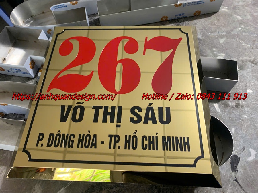 Biển Số Nhà; bảng số nhà