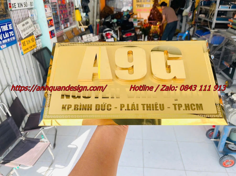 Biển Số Nhà; bảng số nhà