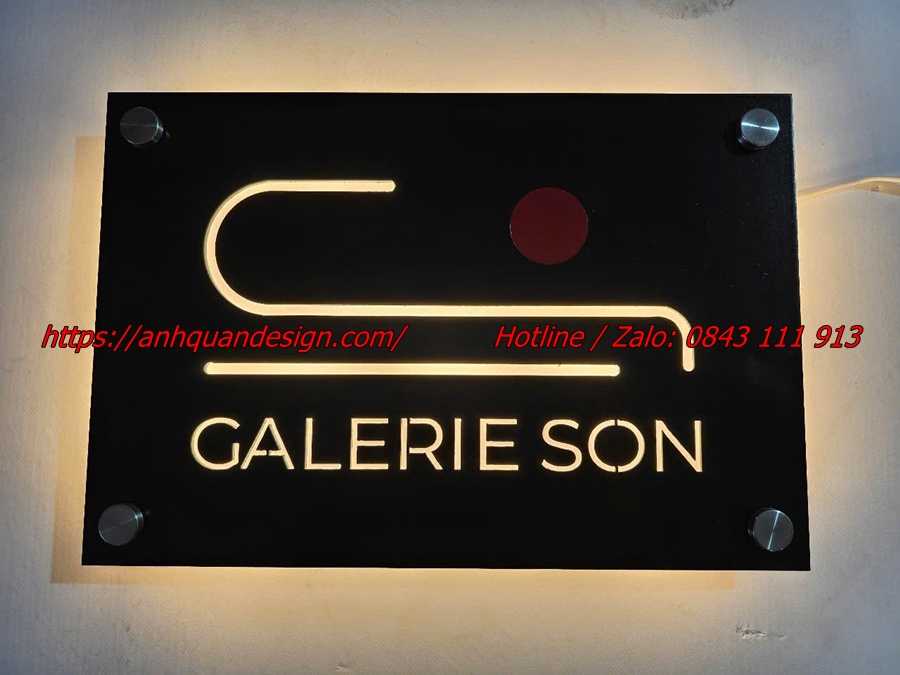 Mẫu biển tên phòng làm việc đẹp; Bảng tên để bàn làm việc