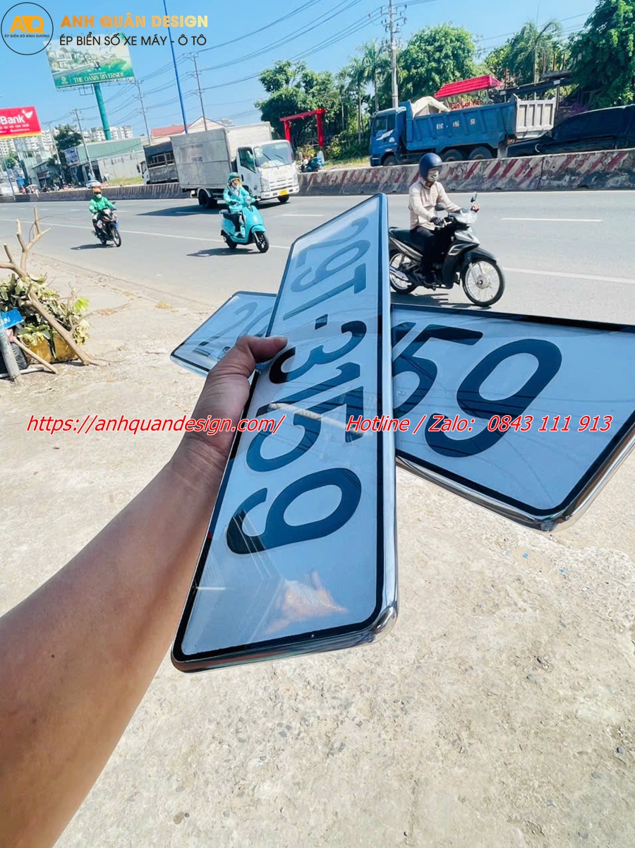 Ép Biển Số Xe Ô Tô; Phục hồi Biển Số Xe Ô Tô