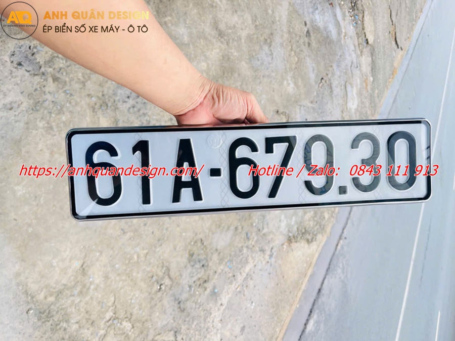 Ép Biển Số Xe Ô Tô; Phục hồi Biển Số Xe Ô Tô