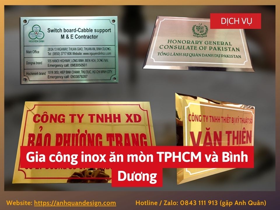 Gia công inox ăn mòn