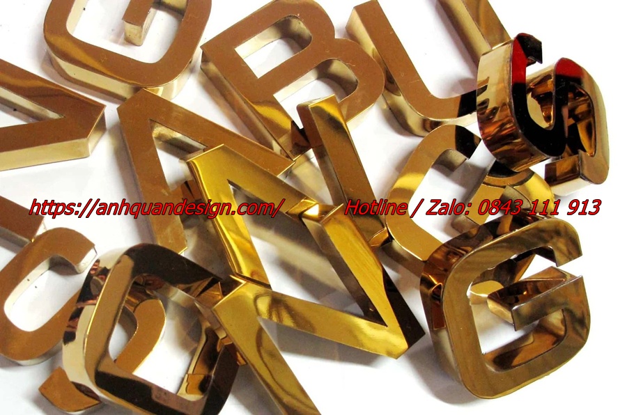 Gia công Inox vàng gương, vàng xước, bạc xước, ...tại TPHCM và Bình Dương